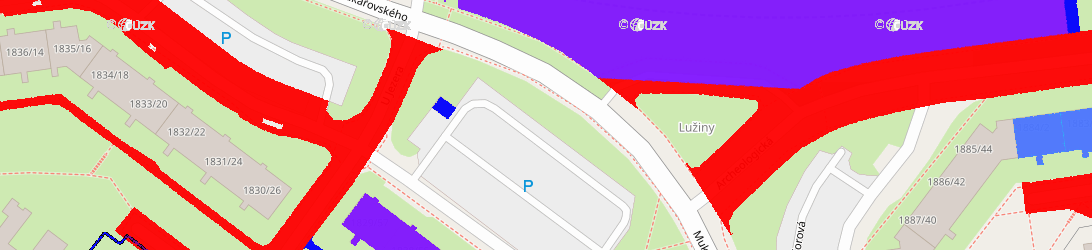 Mapa věcných břemen